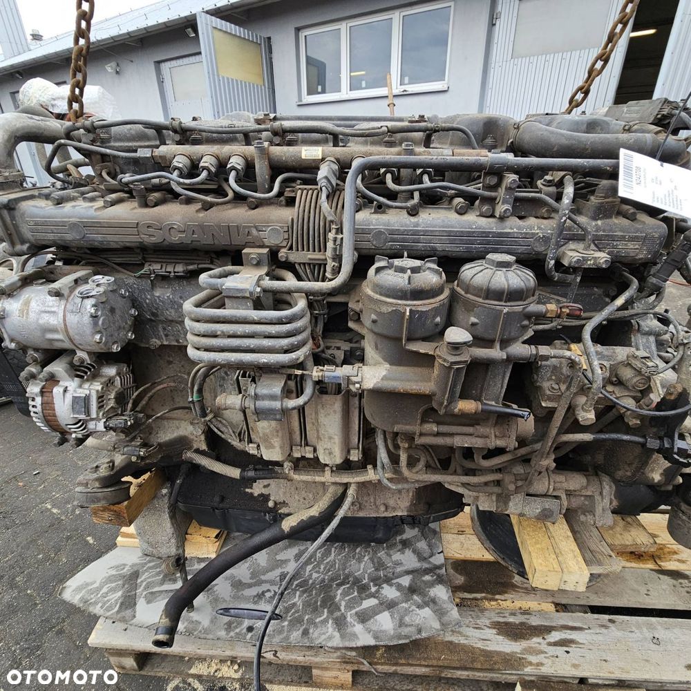 SILNIK KOMPLETNY SCANIA R490 DC13125 E6 EGR FV23 - 11