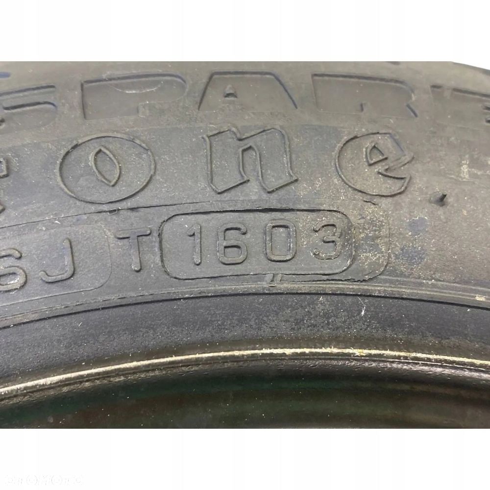 KOŁO DOJAZDOWE NISSAN MICRA K12 115/70 R14 4X100 40300AX677 - 8