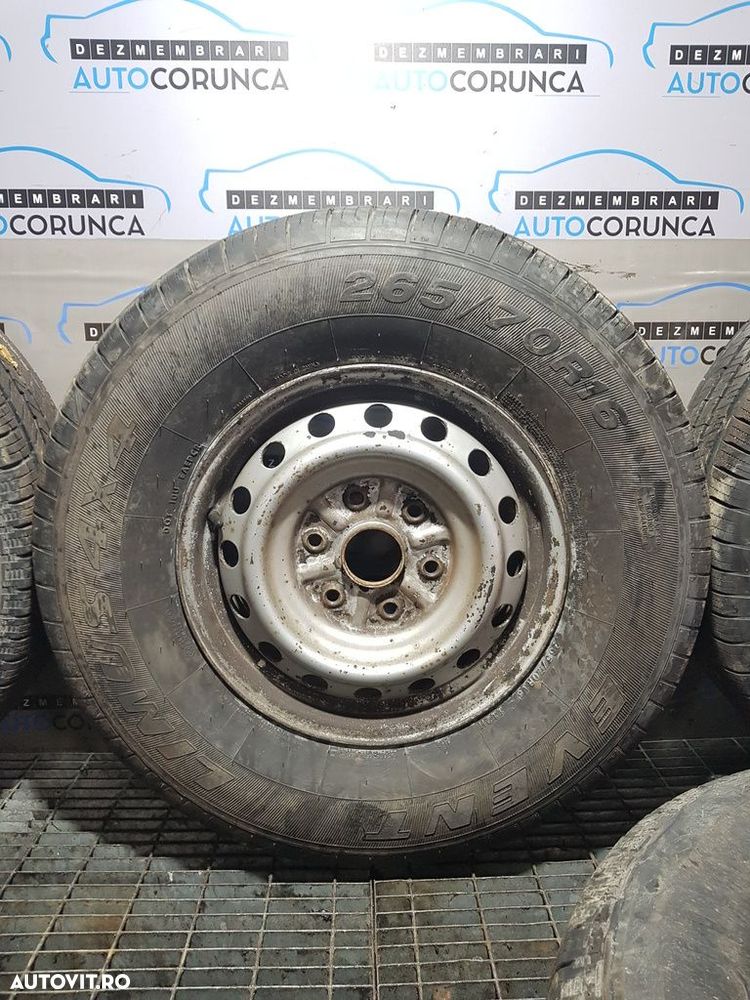 Jante aliaj Mitsubishi L200 2006 - 2010 (653) R16 +CAUCIUCURI 6*139.7 - 4