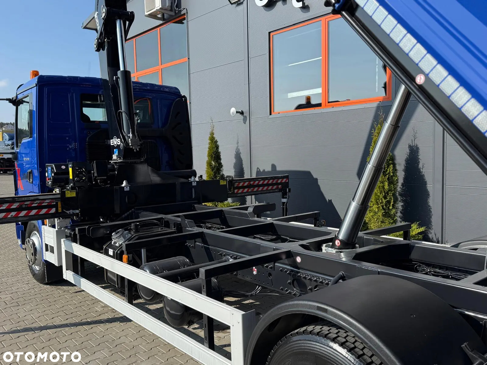 MAN TGM TGL 15.250 / E6 / wywrotka 3-S + HMF żuraw z pilotem / HDS dzwig kran crane kiper kipper - 15