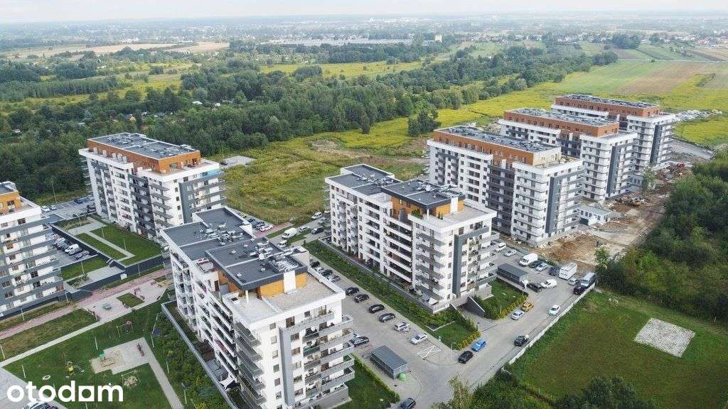 3 pokojowe mieszkanie z tarasem zielonym