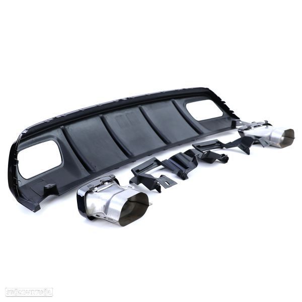 Difusor com Ponteiras Mercedes A W176 (2012 a 2018) - 7