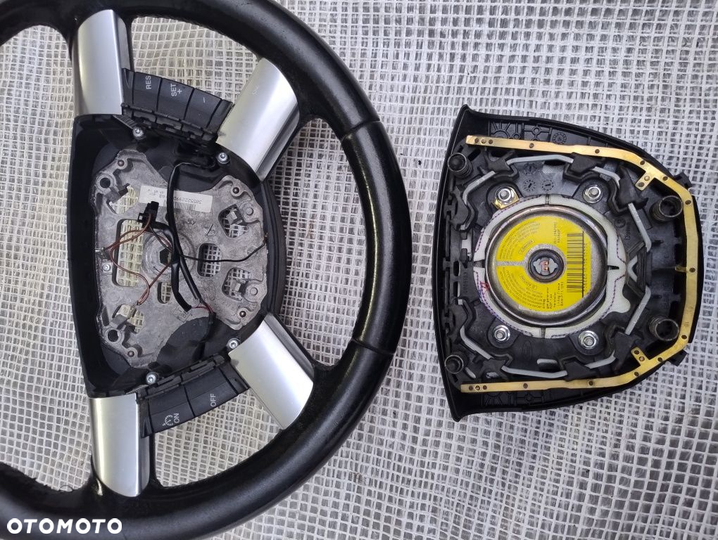 Ford Transit MK7 kierownica multifunkcyjna skóra airbag wysyłka OLX - 6