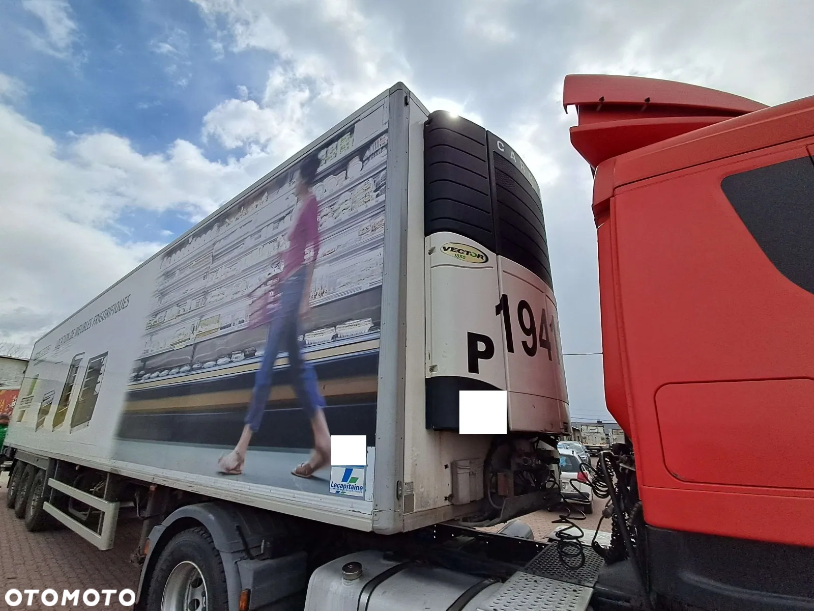 Fruehauf Naczepa IZOTERMA 2012r chłodnia mroźnia Agregat WINDA roleta Carrier - 2