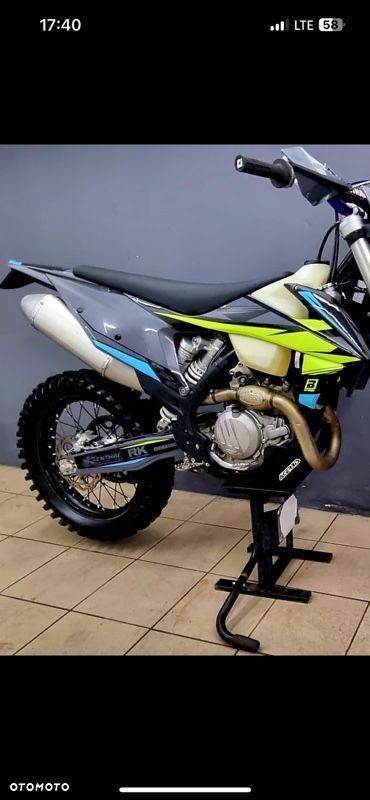 komplet wydech tłumik końcówka hgs ktm/husqvarna bo exc-f fe 450 excf 350/250/500 - 4
