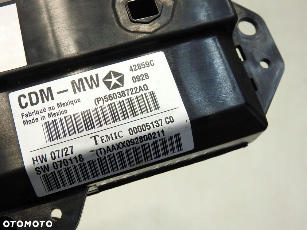 MODUŁ STEROWNIK DRZWI PRAWY PRZÓD CHRYSLER 300C P56038722AQ - 6