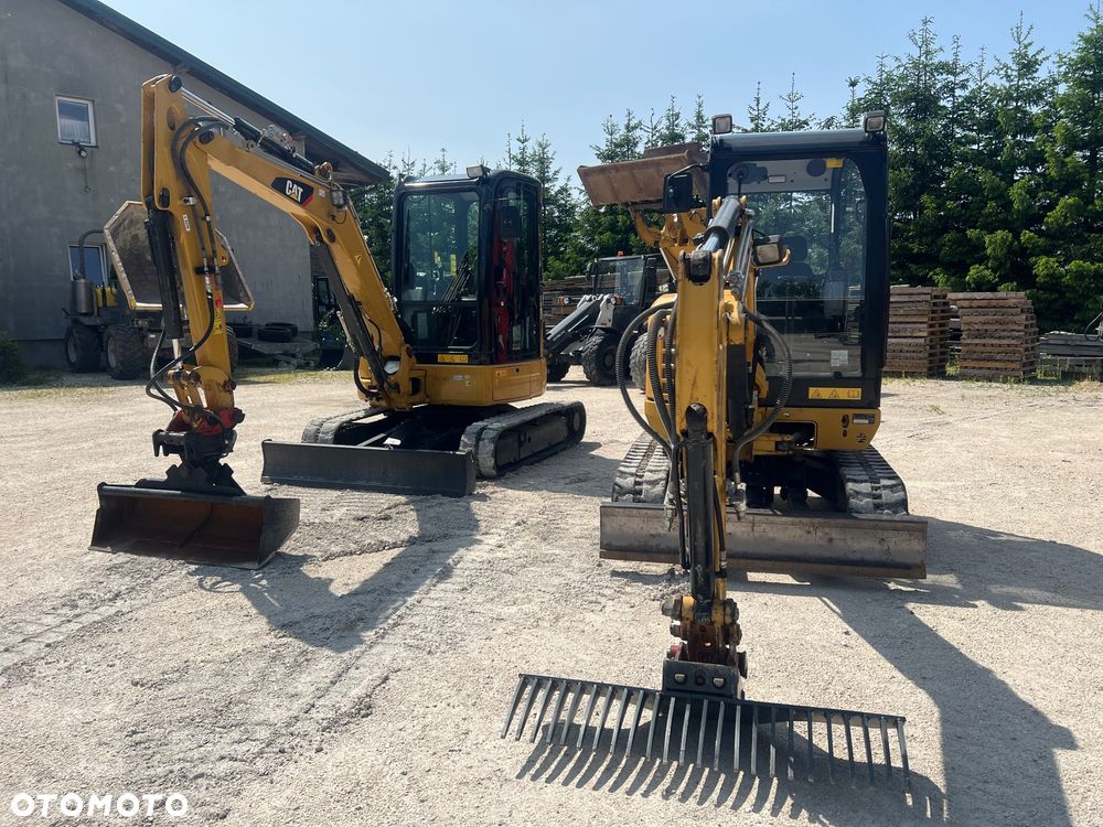 Caterpillar Minikoparka gąsiennicową CAT 302,7 22r 3x łyżki Verachter MS05 dodatk.linie hydr CATEPILLAR 302 303.5 303 bobcat Kubota Yanmar Takeuchi 2,8 tony - 37
