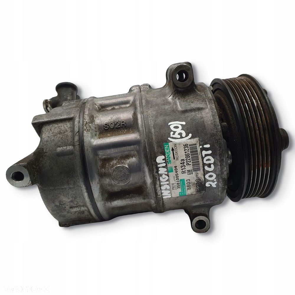 SPRĘŻARKA KLIMATYZACJI KOMPRESOR Opel Insignia 2.0 CDTI P22861236 PXC16 - 4