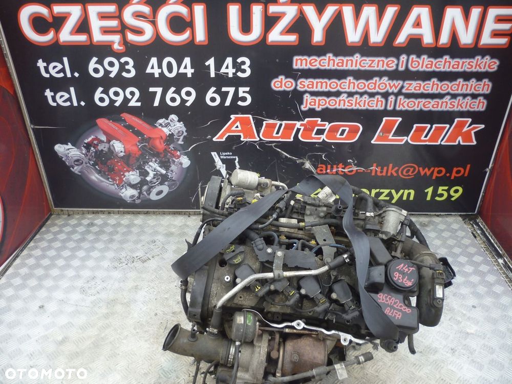 SILNIK KOMPLETNY ALFA ROMEO 1.4 T M-AIR 955A2000 93 TYS - 1