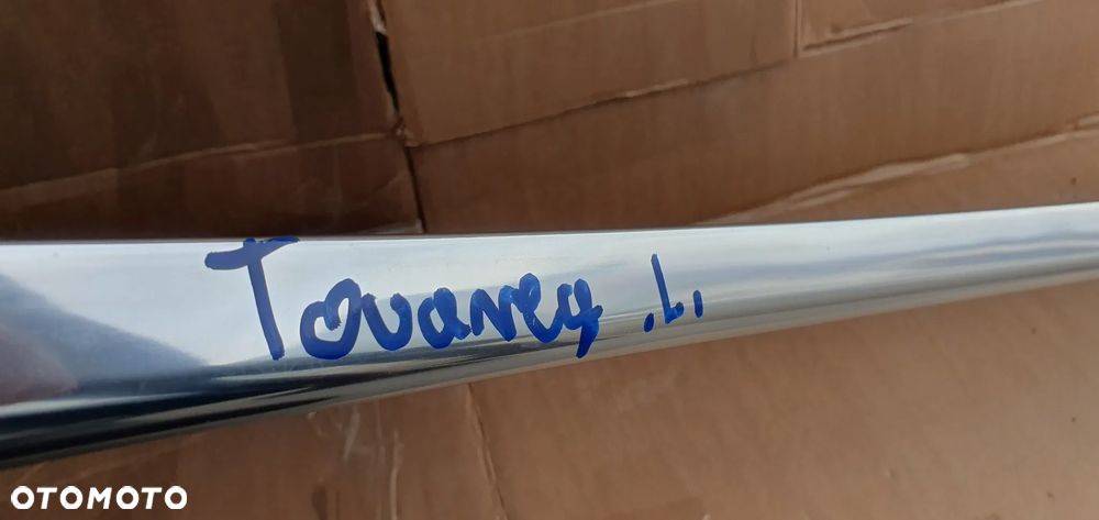 Listwa dachowa lewa chrom VW Touareg 7L - 8