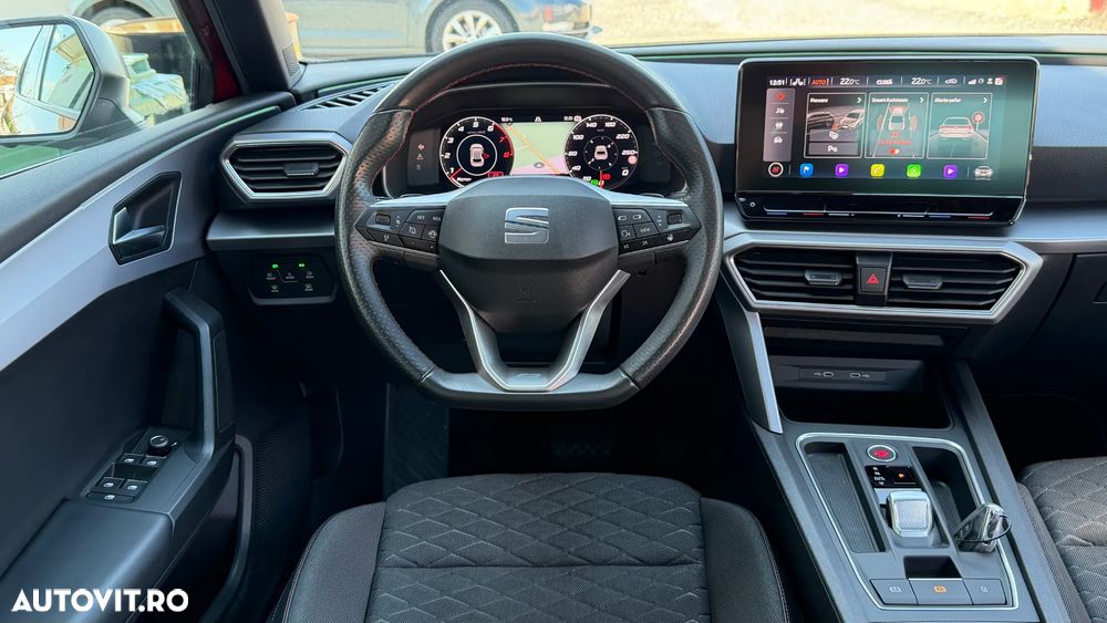 Seat Leon 1.5 eTSI OPF DSG FR Black Edition - 9