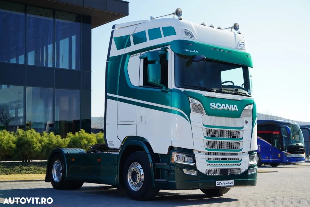 Scania S 500 / RETARDER / I-PARK COOL / COMPLET AIRMATIC / JANTE DIN ALIAJ / PIELE / - 5