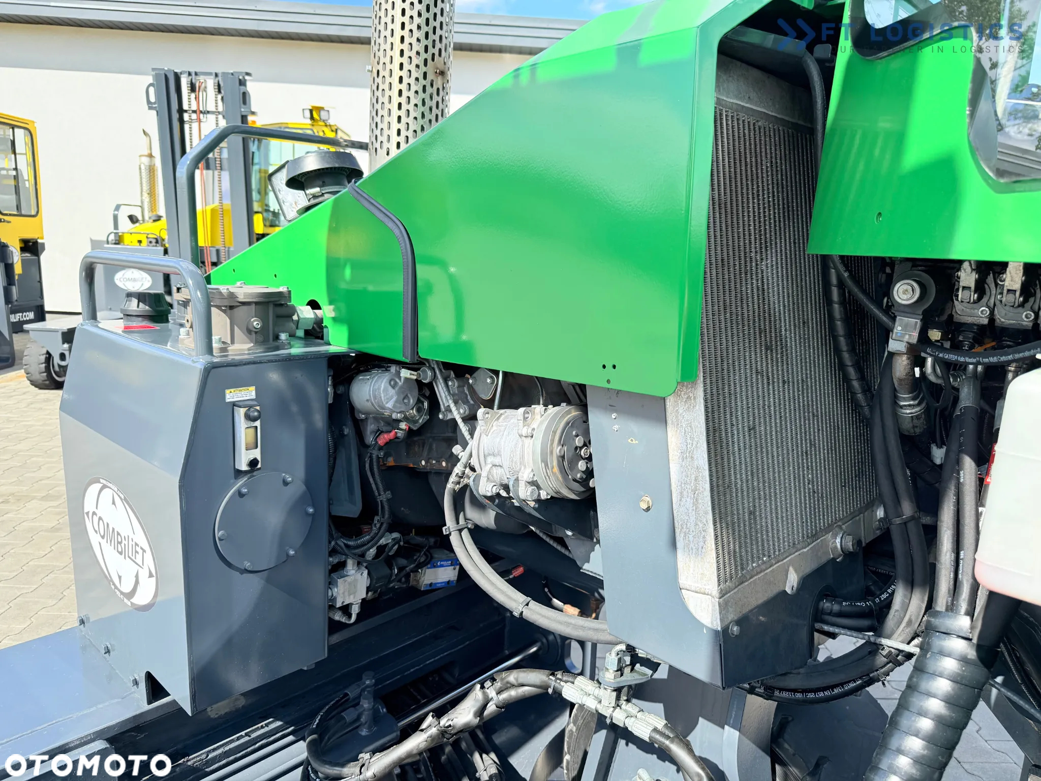 Combilift C3500 / DUPLEX 4100MM / GAS / WYSUWNE WIDŁY / KABINA / OGRZEWANIA + KLIMATYZACJA / JAK NOWY - 34