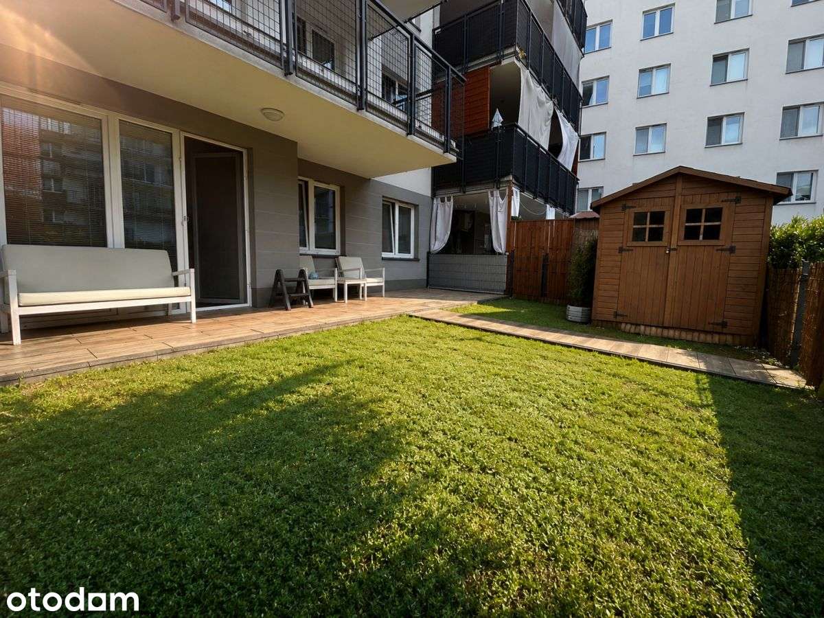 3 pokoje z 50 m2 ogródkiem i tarasem | Białołęka