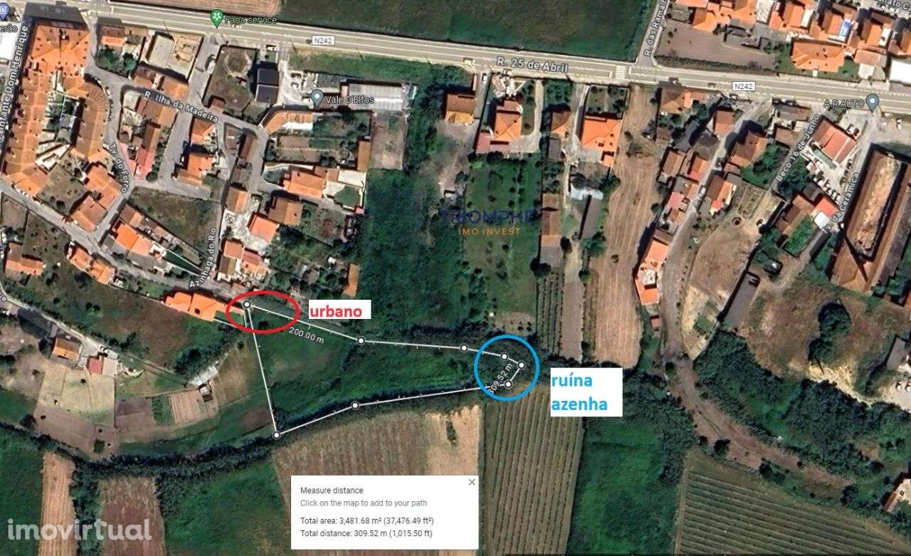 Terreno 3463m2 com Ruina Alfeizerão - Grande imagem: 4/20