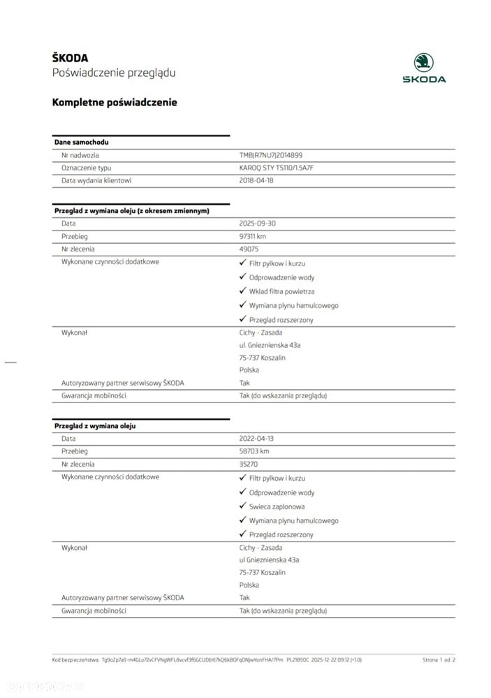 Skoda Karoq 1.5 TSI ACT GPF 4x2 Style DSG - 11