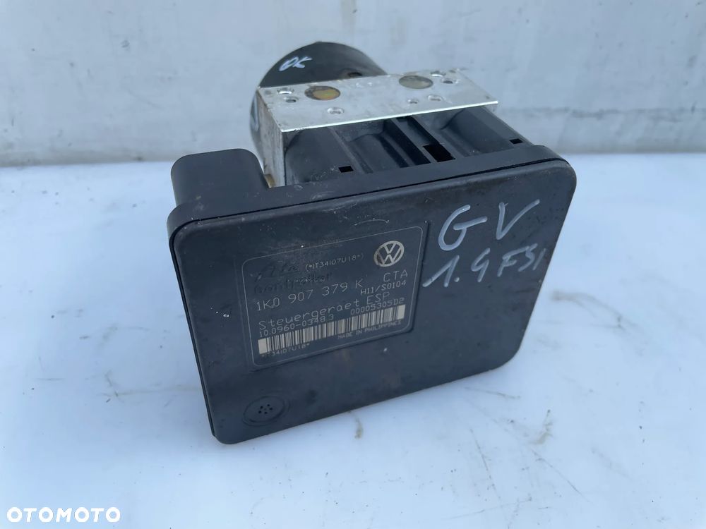 POMPA ABS HAMULCOWA VW GOLF V SEAT ALTEA AUDI A3 8P 1K0614517H 1K0907379K - 2