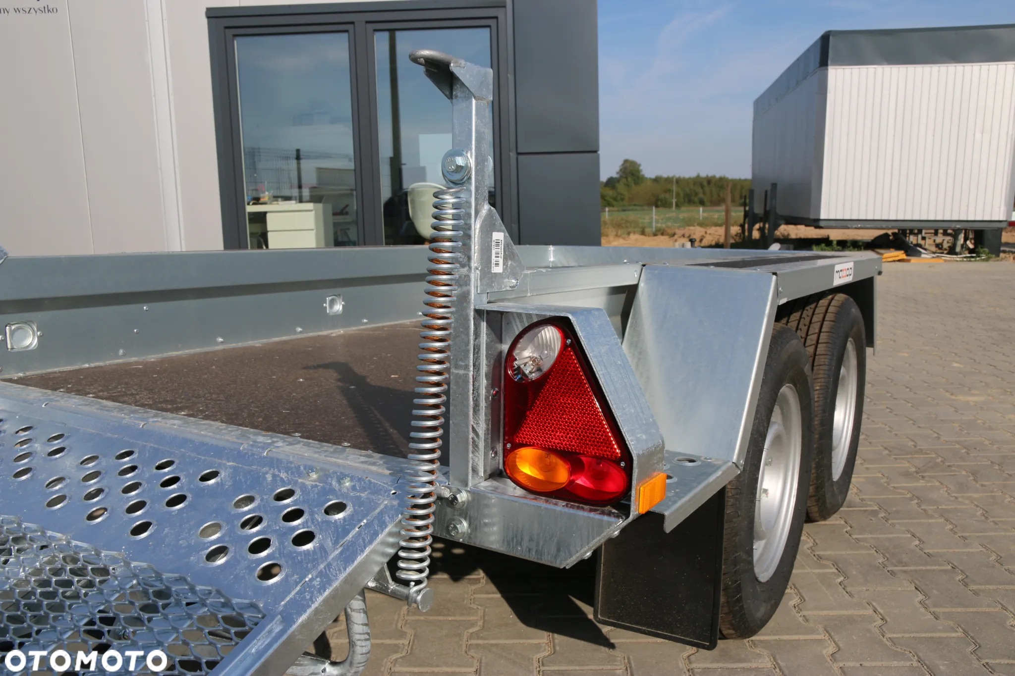 Brenderup DOSTAWA! Przyczepa MT-2600 pod minikoparkę wym. 260x126x25, Solidna przyczepa do przewozu sprzętu budowlanego! DMC 2600kg - 12