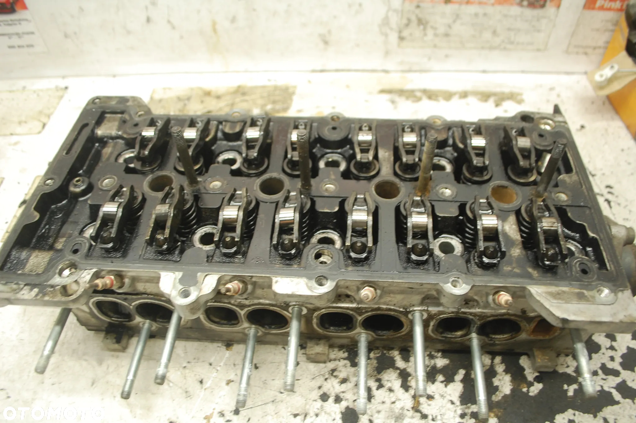 GŁOWICA SILNIKA KOMPLETNA 55212117 FIAT DOBLO 1.6 JTD ALFA ROMEO - 8