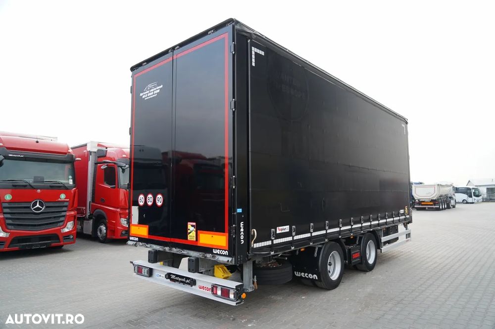 Wecon REMORCA - 7,7 M / TANDEM / MOBILĂ / SAF / 2023 - 8