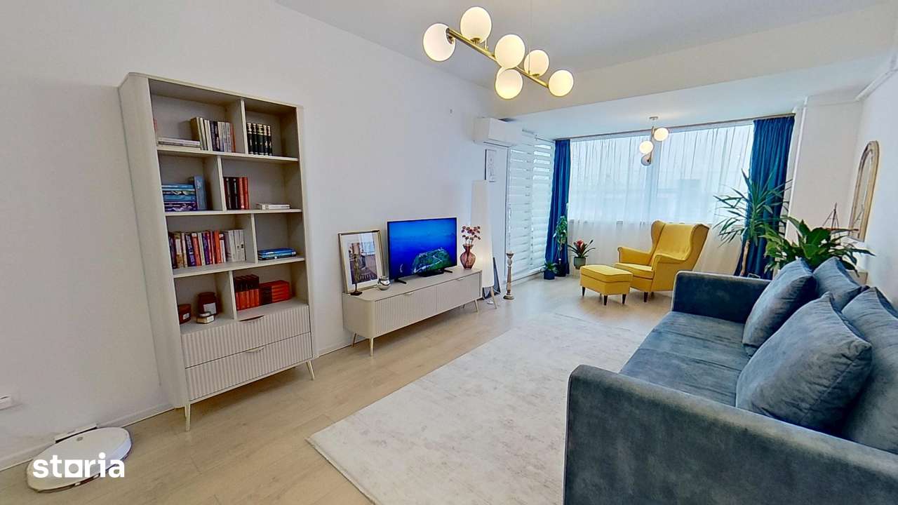 Ap 2 cam Șos Chitila, Atria, Bucureștii Noi, parcare/centrală/piscină — fotografia 2