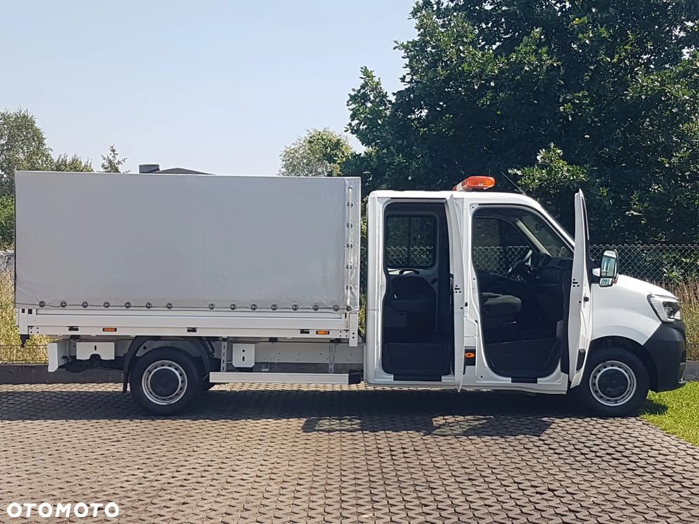 Renault MASTER DOKA 7-OSÓB PLANDEKA PAKA SKRZYNIA ŁADUNKOWA DOUBLE KABINA KLIMA TEMPOMAT KRAJOWY - 35