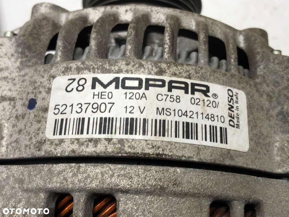 ALTERNATOR  FIAT TIPO sedan (356_) 2015 - 2022 1.4 (356SXA1B) 70 kW [95 KM] benzyna 2015 - 2022 - 5