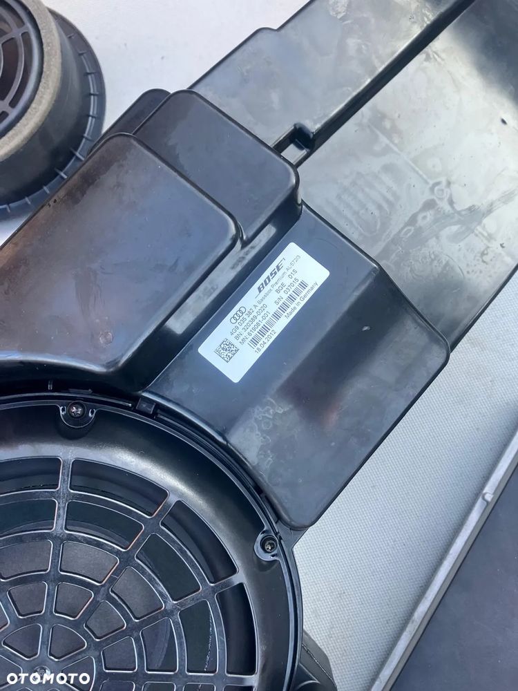 ZESTAWA BOSE GŁOŚNIKI AUDI A6 C7 KOMBI 4G9035382A 4G0035297 4G0035298 - 4