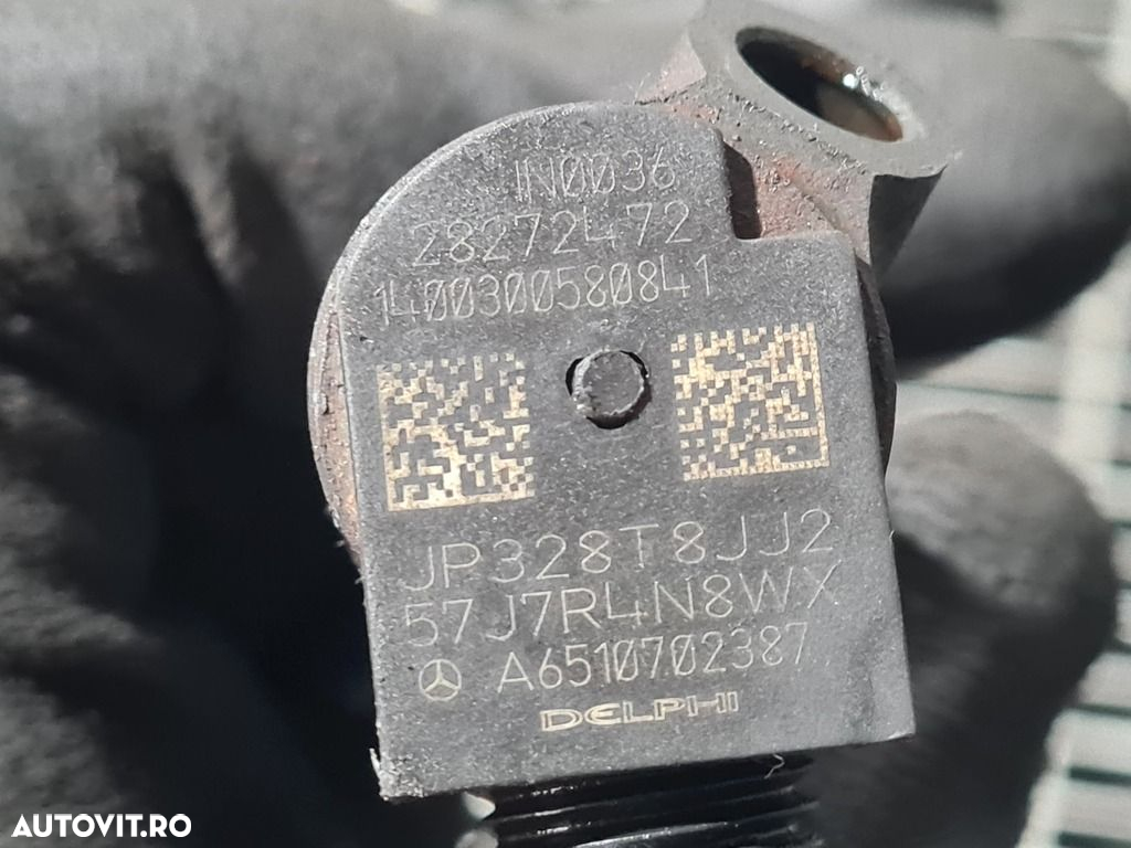 Injector Mercedes GLA ( X156 ) 2.2 CDI 2013 - 2017 136CP OM 651.930 Euro6 (1256) ... - 5