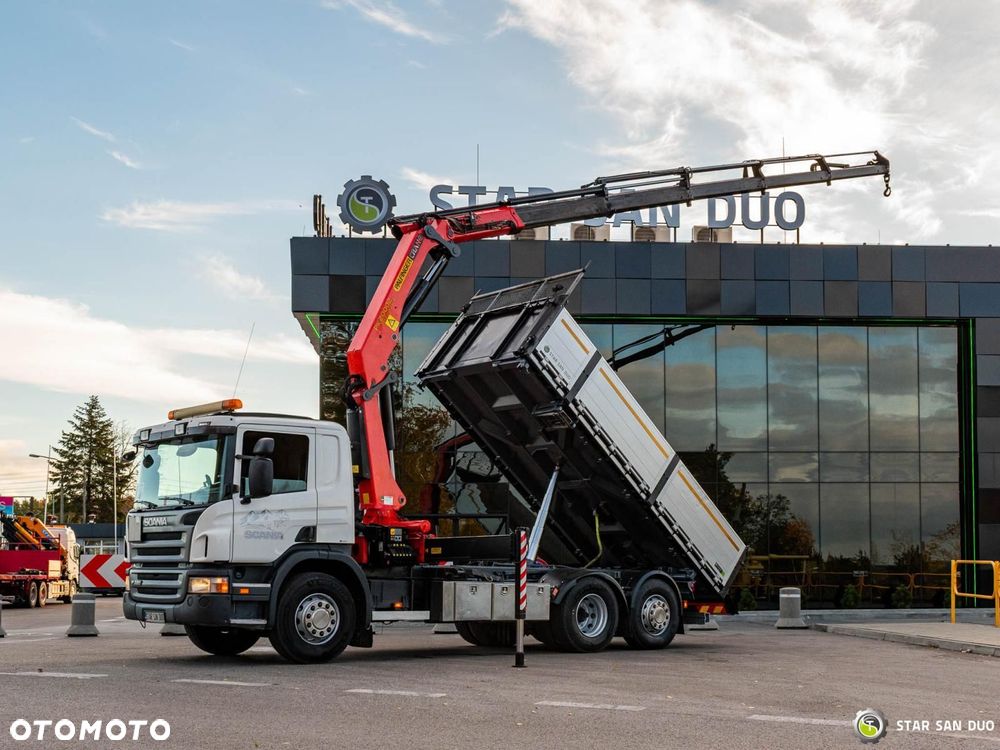 Scania P320 6x2 PALFINGER PK 20002 HDS Żuraw Wywrotka - 3
