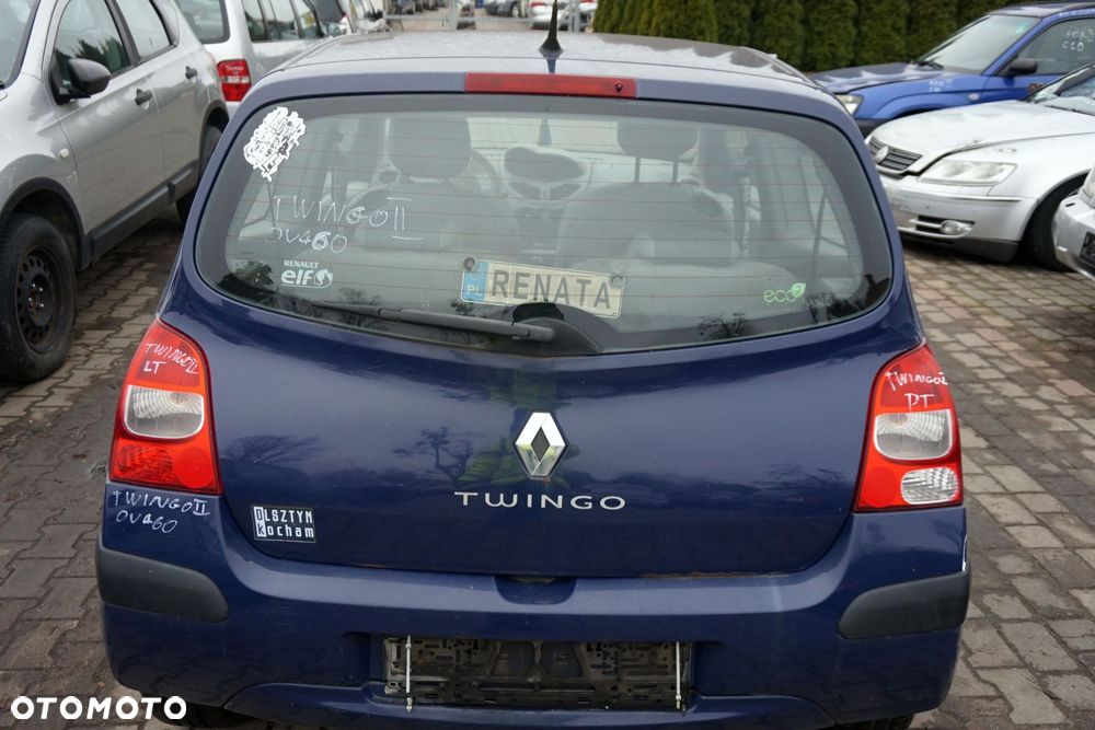 KLAPA BAGAŻNIKA TYLNA TWINGO II OV460  GRANATOWY RENAULT 2007-2014 - 1