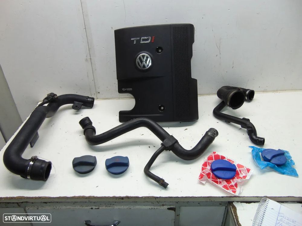 VW Passat tampa motor/Tubos - 1