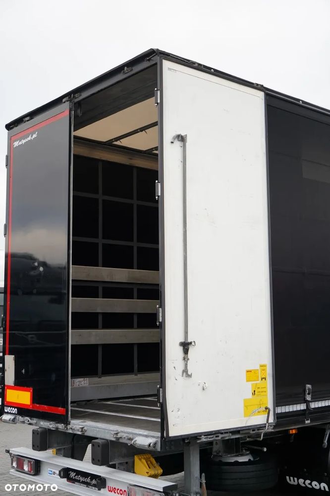 DAF XG 480 / ZESTAW TANDEM / 120 M3 / PRZEJAZDOWY /  OŚ PODNOSZONA / KLIMA POSTOJOWA /  WECON  / SAF / 2023 R - 13