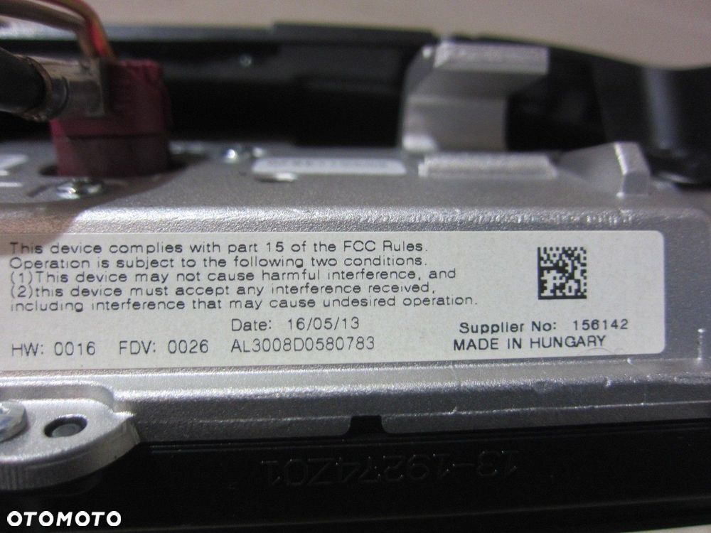 BMW 3 F30 F31 WYŚWIETLACZ EKRAN NAWIGACJI MONITOR 8,8 NBT 9281688 9252004 - 9