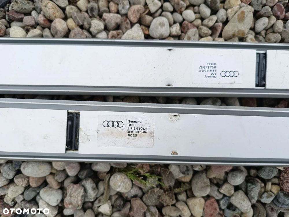 Szyna bagażnika prawa lewa Audi A6 C6 4F9863555A 4F9863556A  KOMPLET - 2