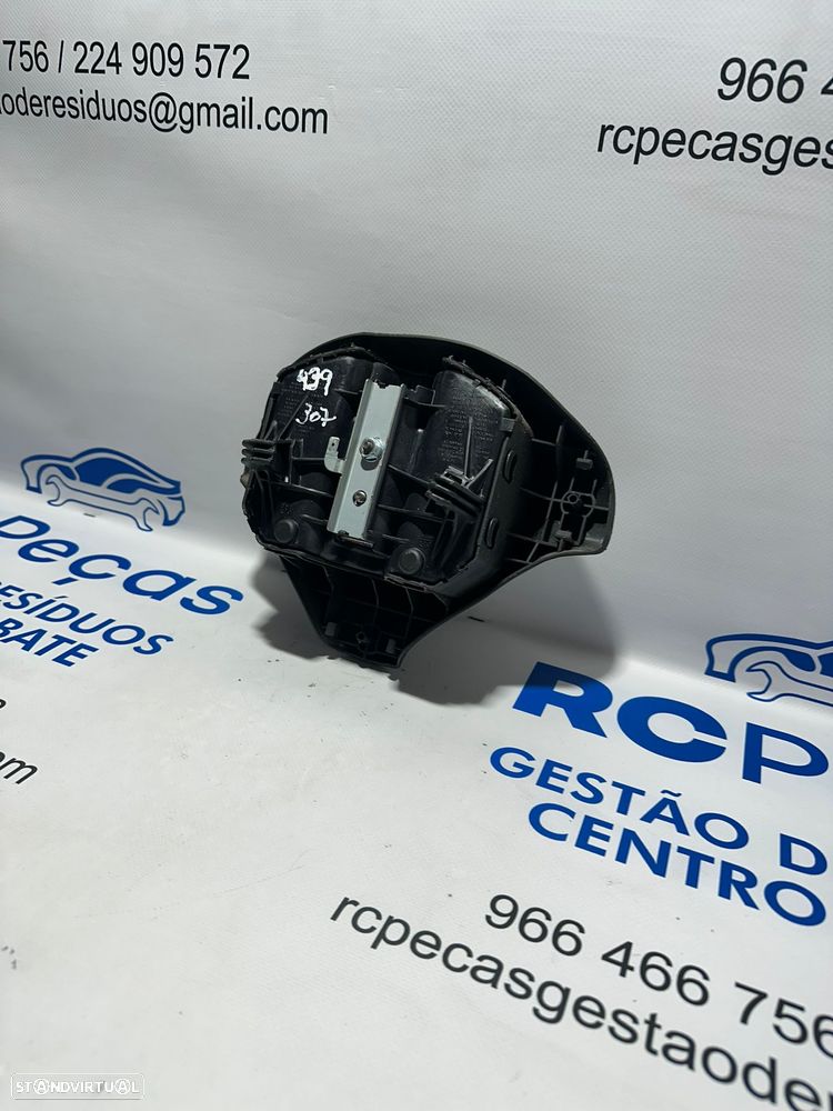 .Airbag Volante Guiador Original PSA Peugeot 307 96345028ZR 2001 - 2008 - 8