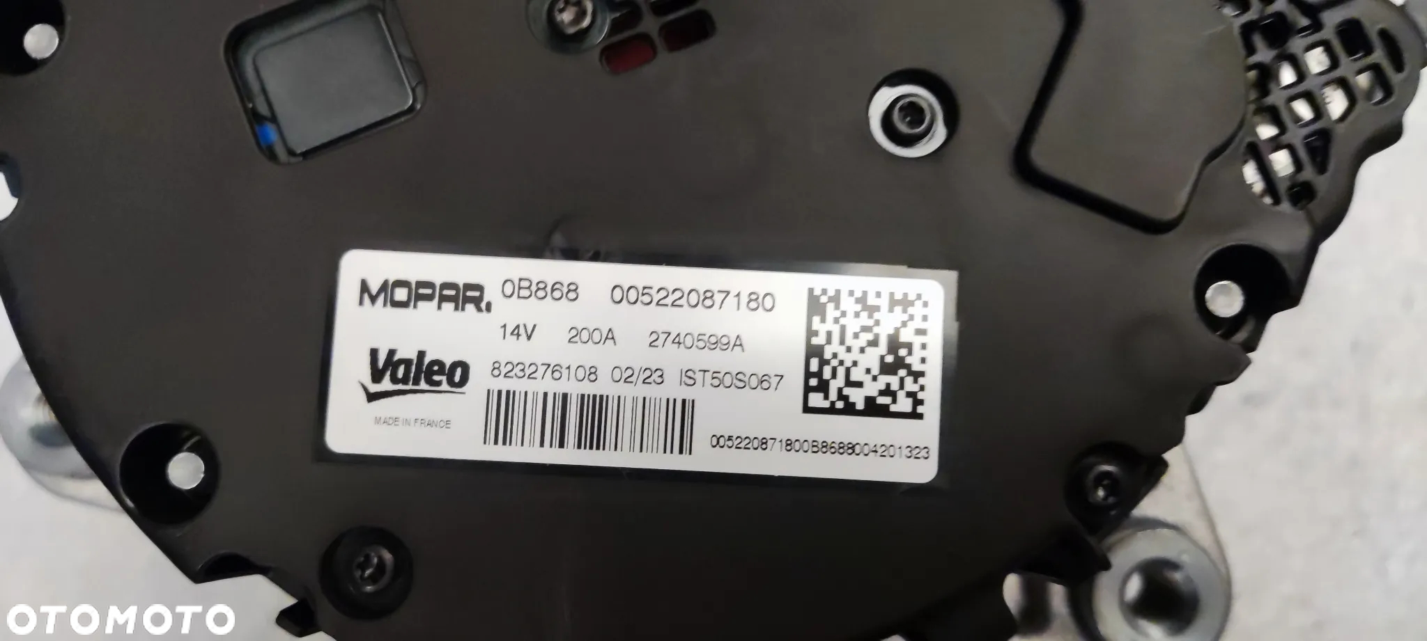 ALTERNATOR  FIAT 500 HYBRYDA 1.0 - 3