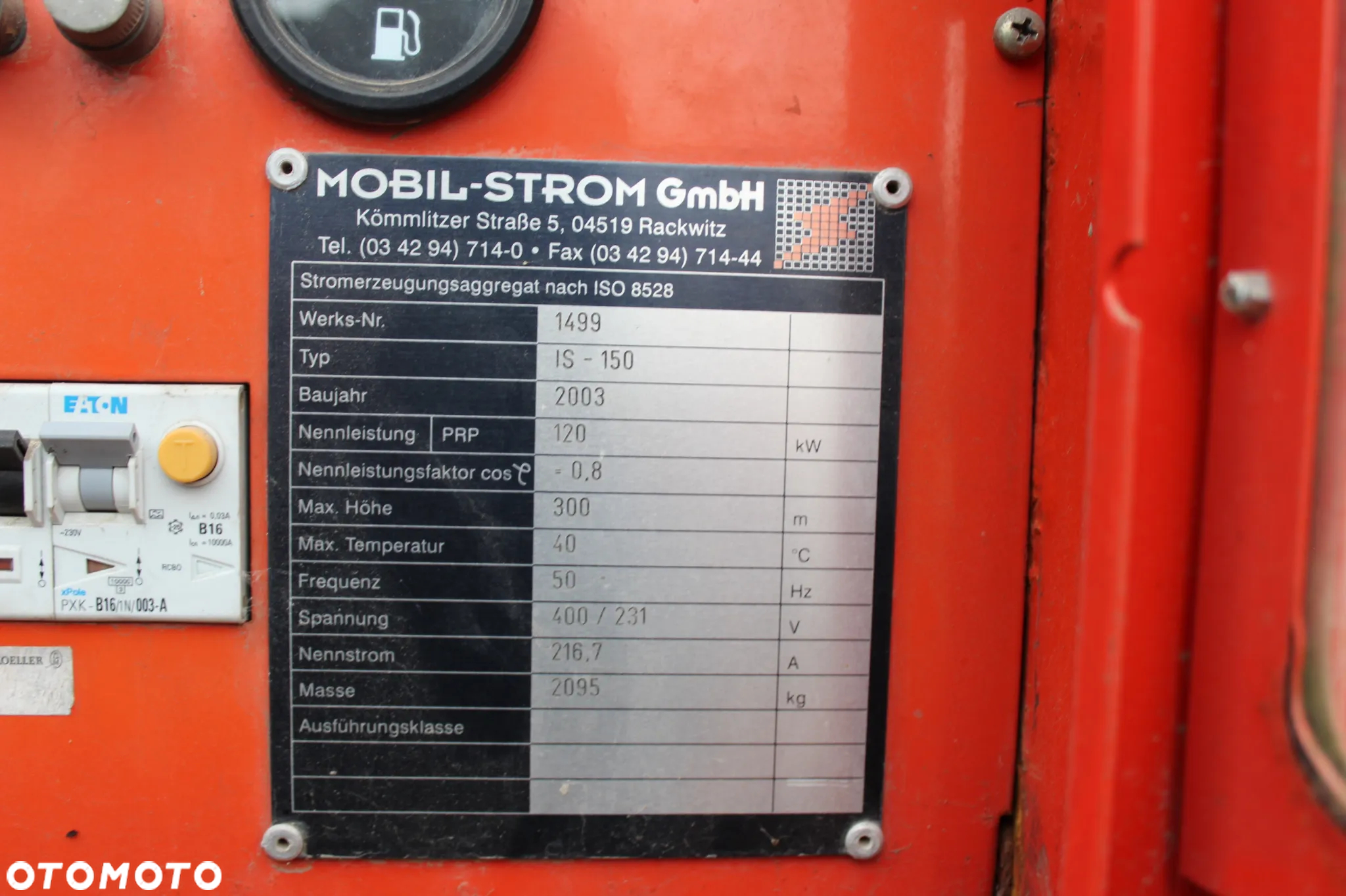 Inny Agregat prądotwórczy MOBIL-STROM 120 kw - 8
