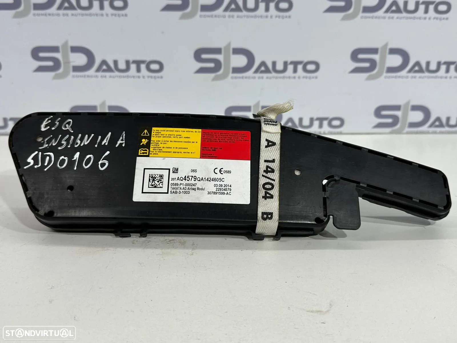 Airbag Banco Direito / Esquerdo - Opel Insignia A (2014) - 4