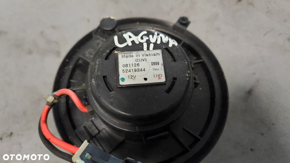 Wentylator rezystor dmuchawy Renault Laguna II Europa 52419344 - 7