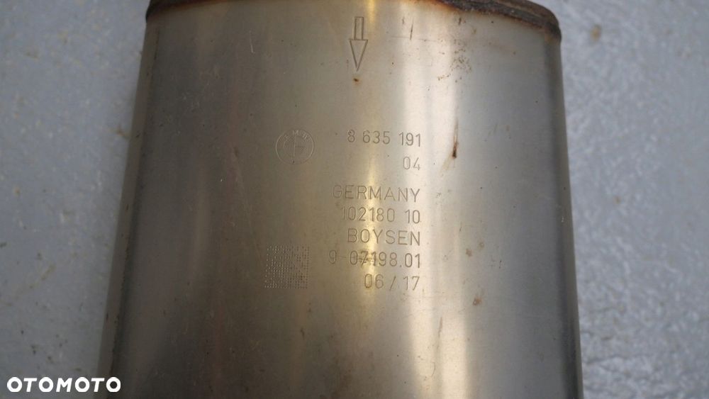 bmw g30 g31 tłumik wydech katalizator 8635191 - 4