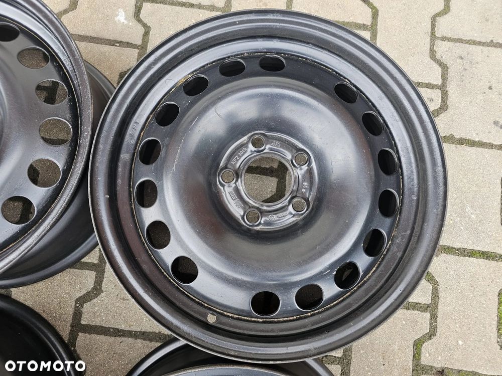 (S35) Felgi stalowe 16'' Opel GM OE Astra G H Vectra C Zafira Omega A B Saab / 6,5Jx16 ET37 5x110 - 3