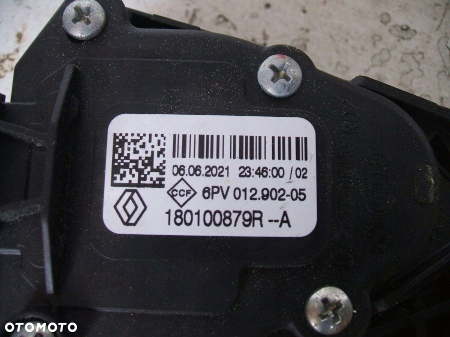 RENAULT CAPTUR II CLIO V PEDAŁ GAZU POTENCJOMETR 180100879R - 3