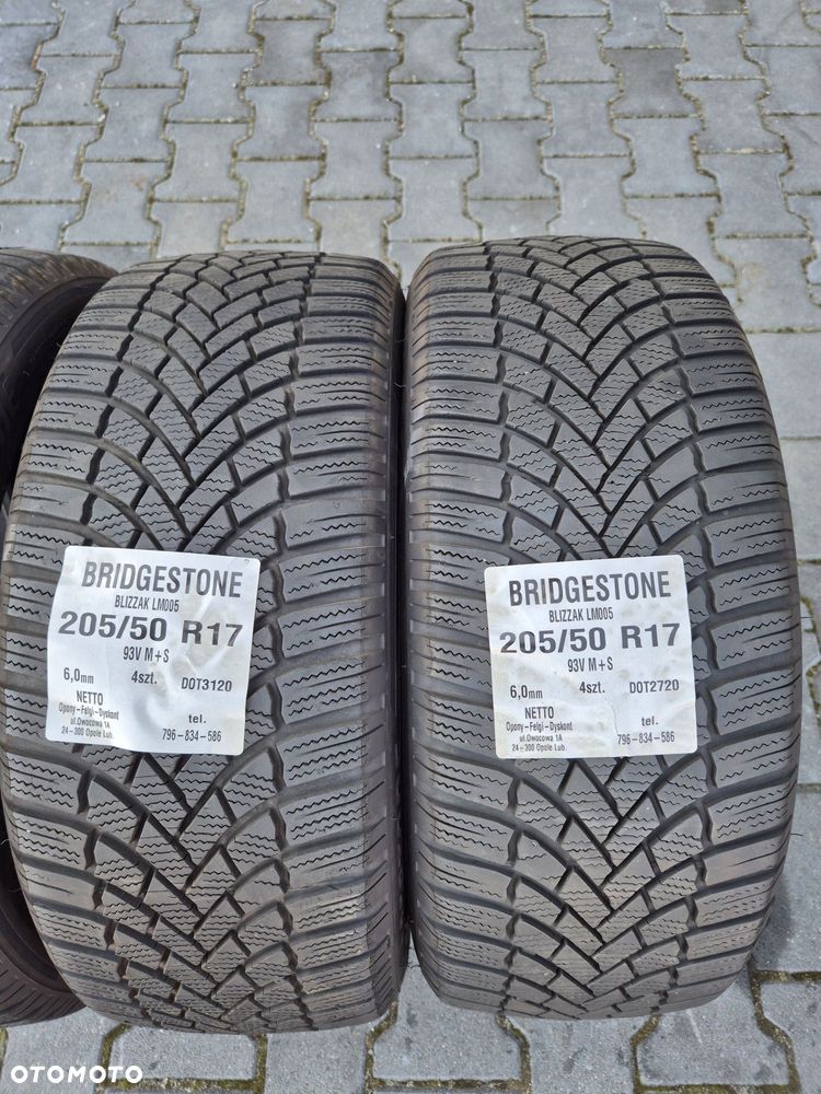 Opony Bridgestone 205 50 R17 - 3