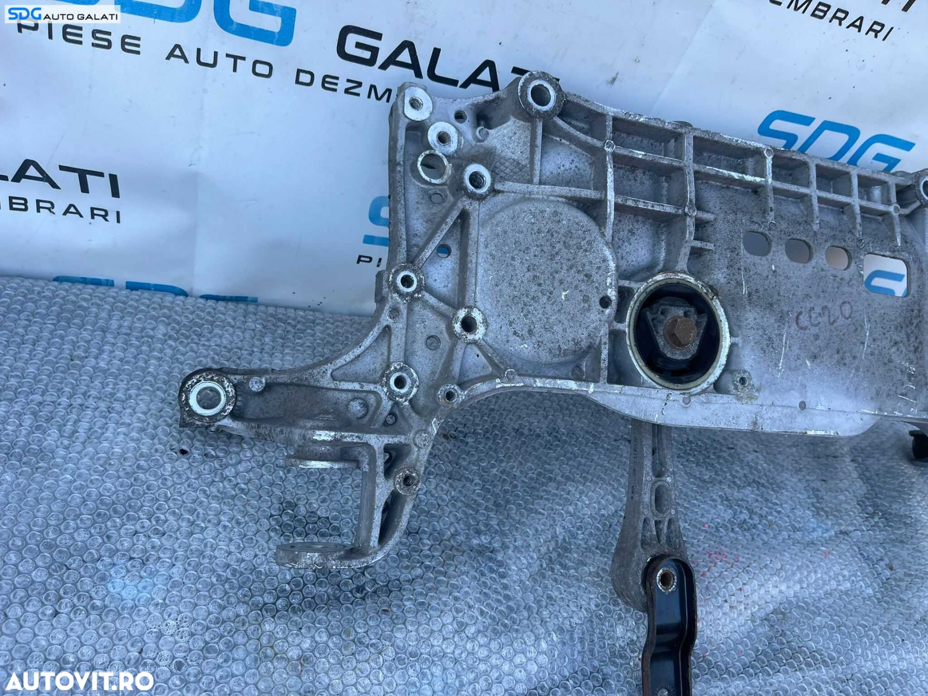 Jug Cadru Punte Fata Suport Tampon Motor Volkswagen Passat B7 2010 - 2015 Cod 3C0199369H [L7081] - 8