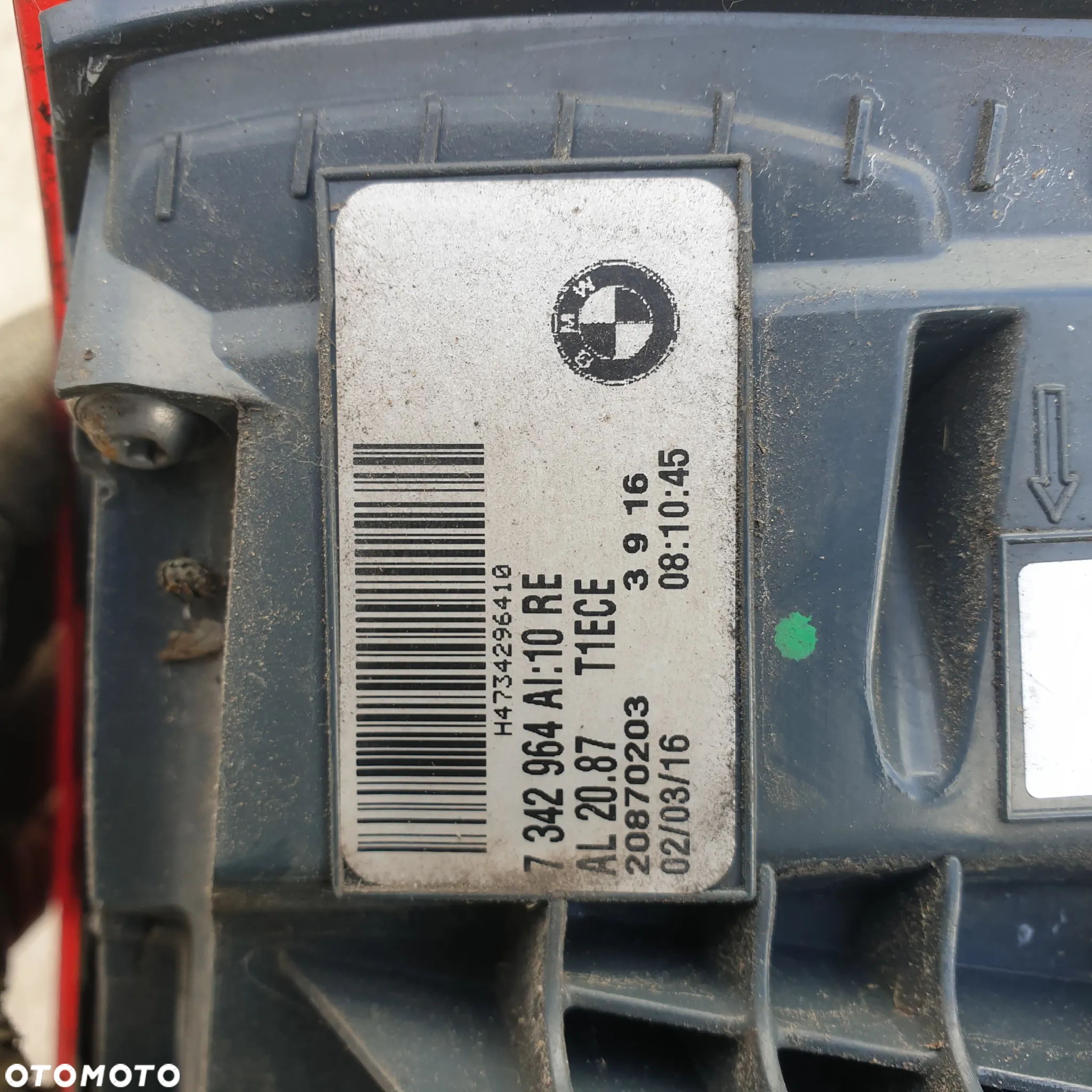 BMW 730LD G11 G12 LAMPA PRAWA TYL 7342964 - 3