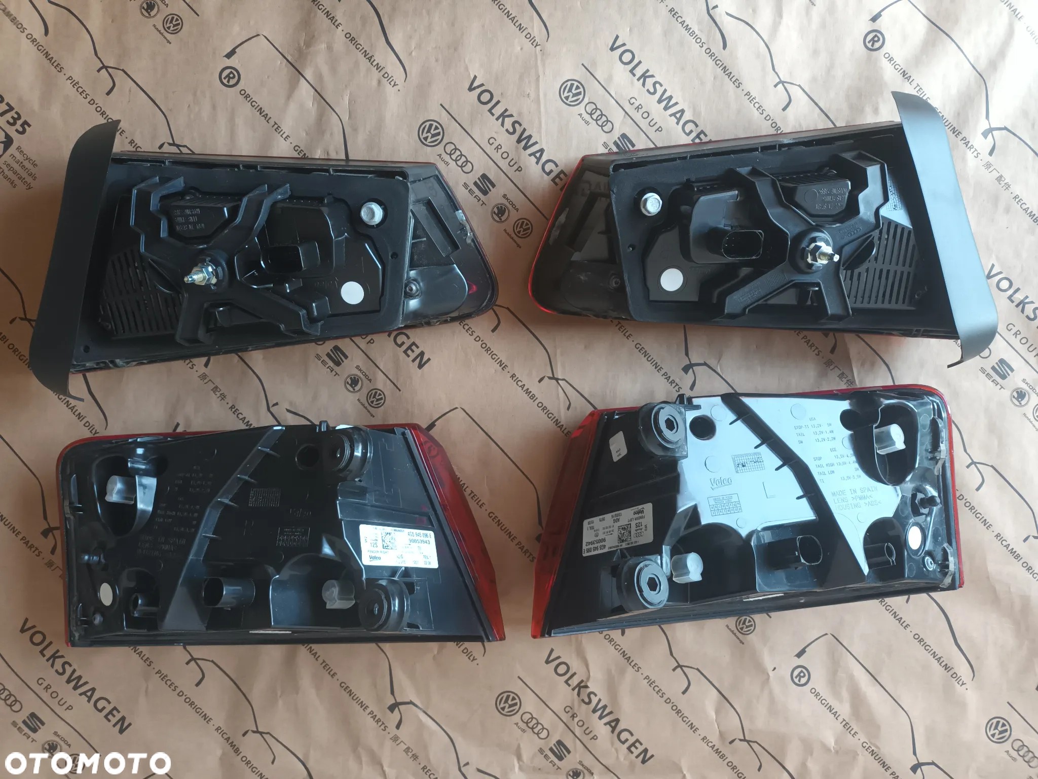 AUDI A6 C7 4G lift Komplet lamp tył LED MATRX dynamiczny kierunkowskaz 28km - 12