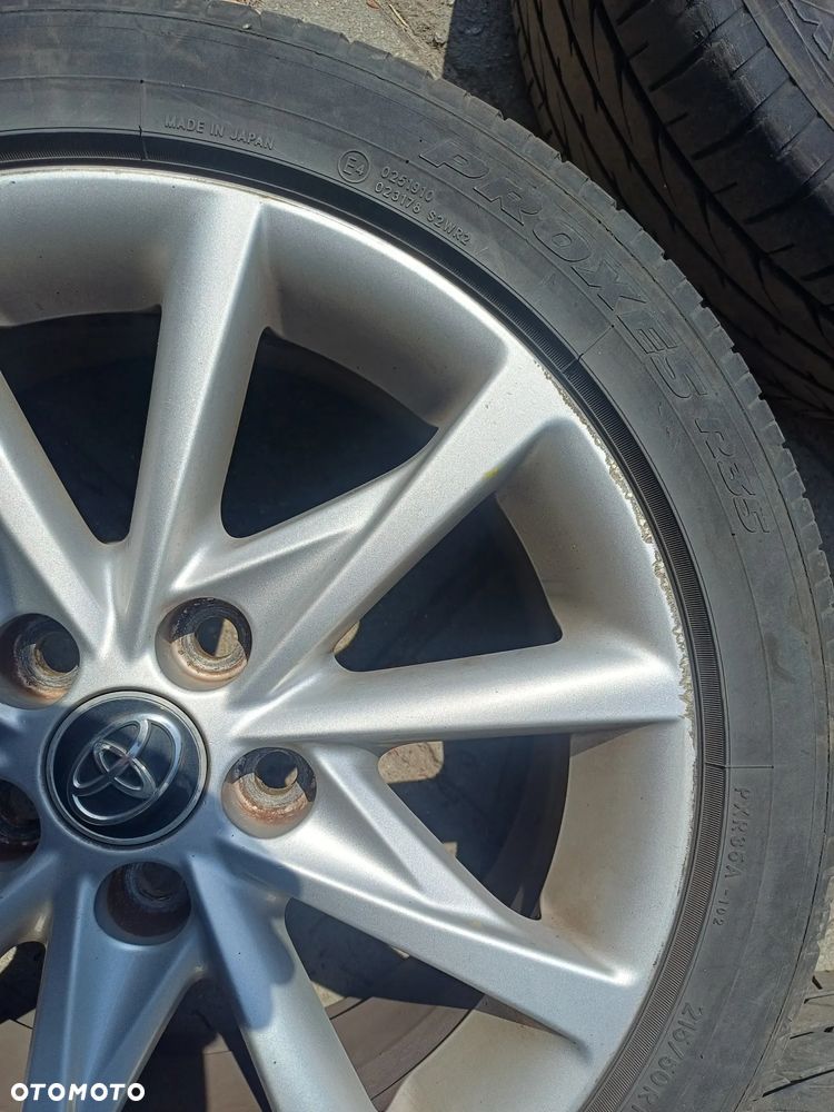 Koła 17'' 5x114,3 ET 30 LEXUS,TOYOTA z oponami letnimi - 10