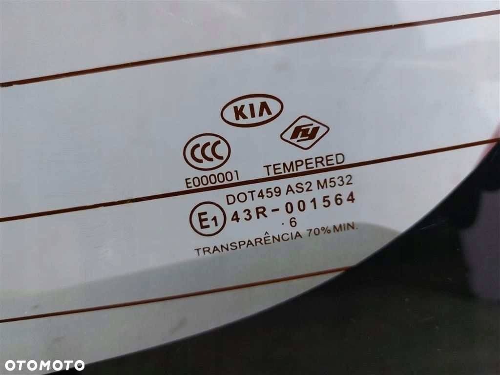 Klapa tył tylna Kia Picanto I  2004-2010 CZERWONA - 10
