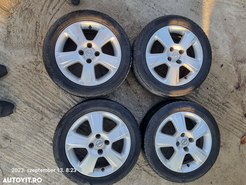 Jante aliaj cu anvelope Opel Corsa C 15 - 1